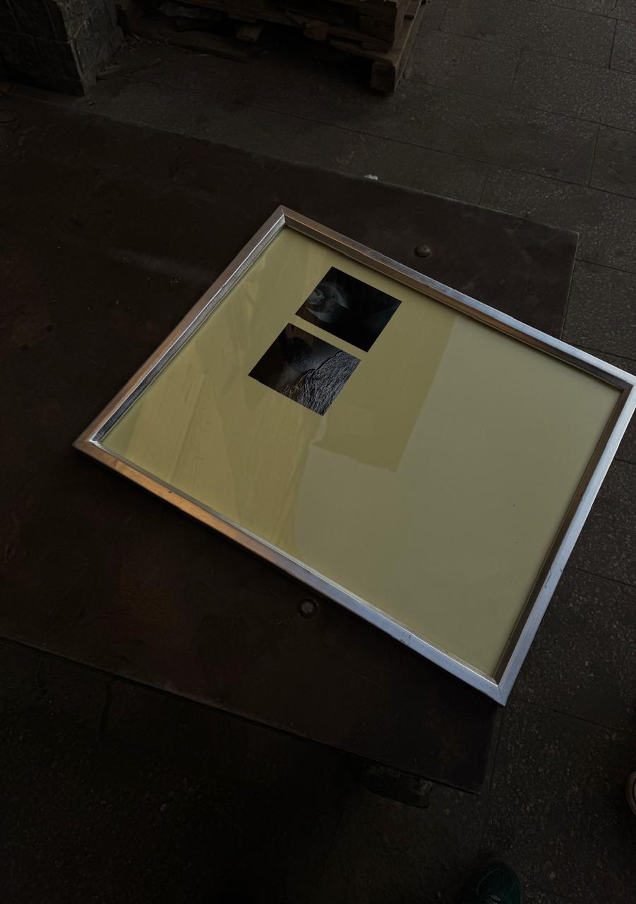 Silver X Gold Frame